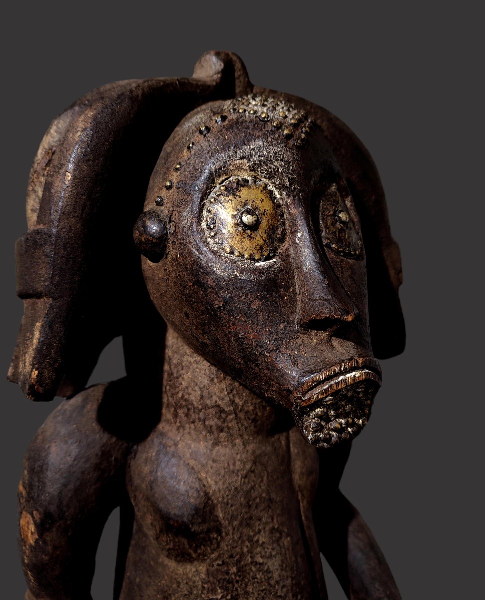 Statue Okak Fang Gabon Byeri gardien de reliquaire-photo-3