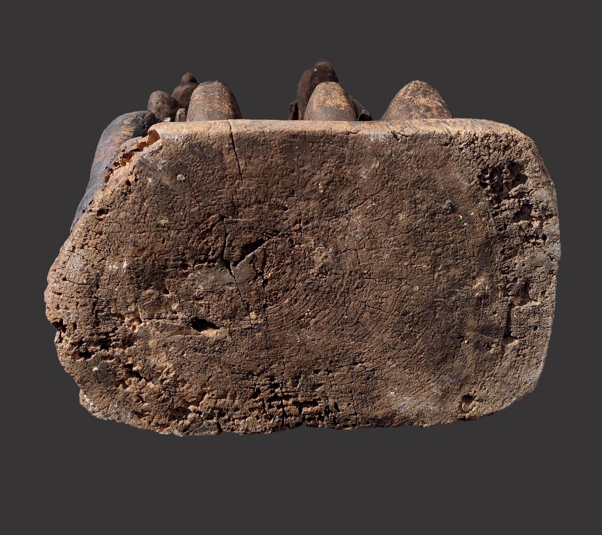 Large Dogon Couple Statue "the First" Mali-photo-6