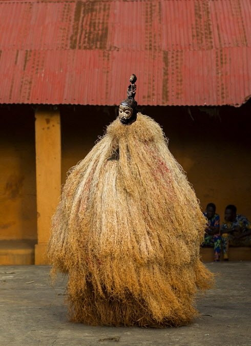  Ngbaka Crest, Democratic Republic Of Congo, Nkanu Mask-photo-4
