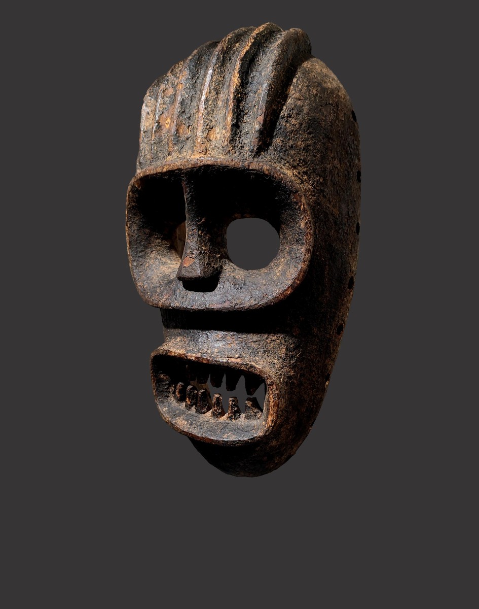 Skeleton Mask Idiok Ekpo Ibibio Nigeria