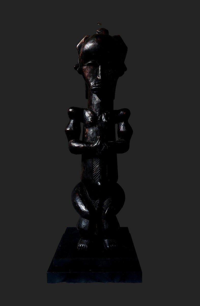 Fétiche statue fang Byeri gardien de reliquaire Gabon