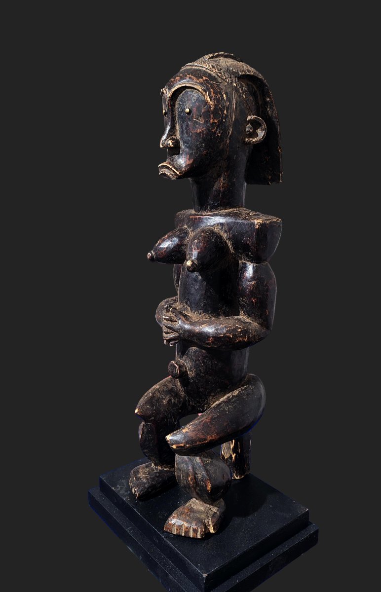 Figure de reliquaire, Byeri  Fang Ntumu, Gabon-photo-2
