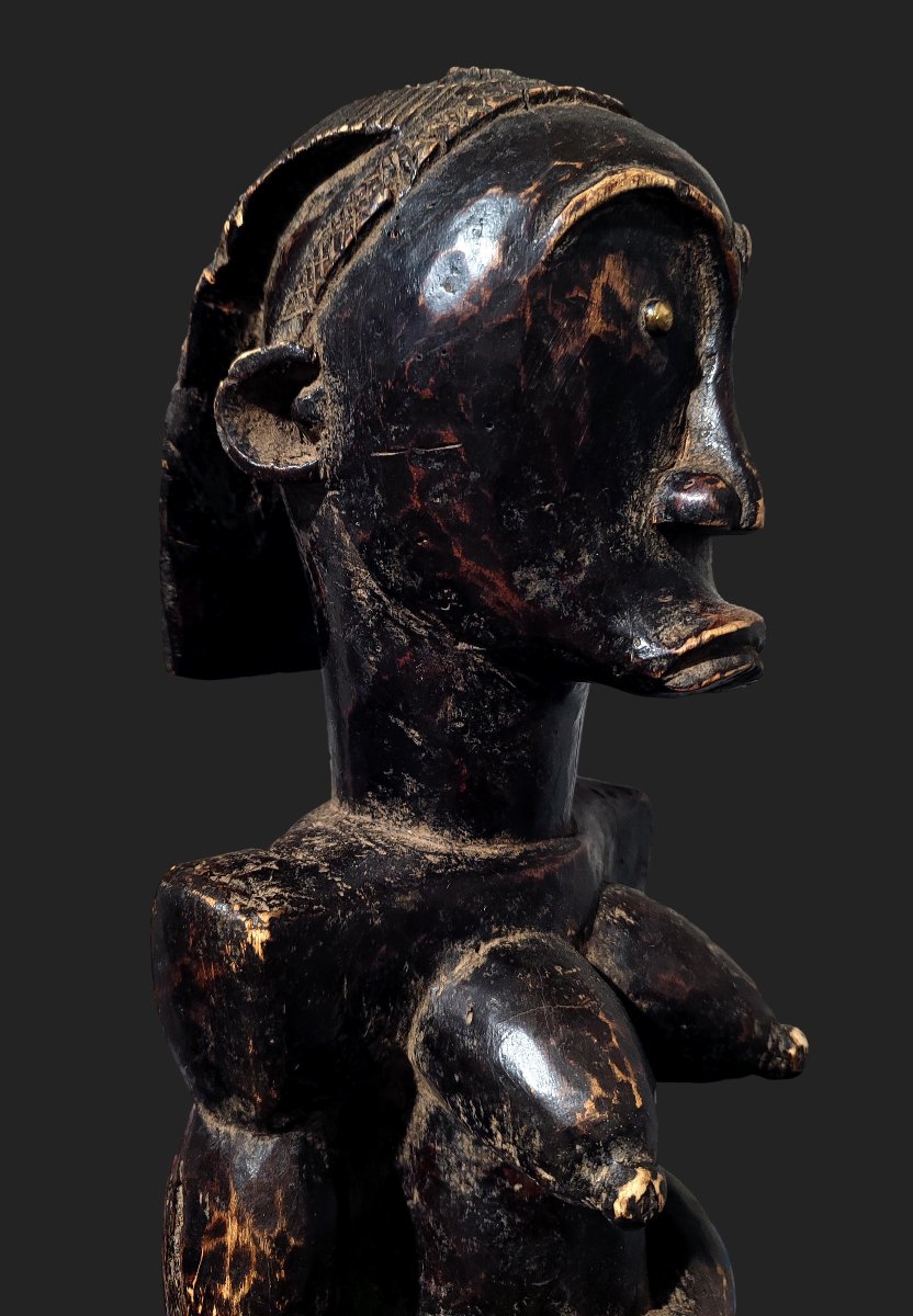 Figure de reliquaire, Byeri  Fang Ntumu, Gabon-photo-2