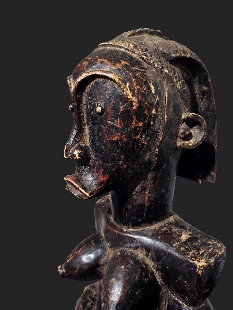 Figure de reliquaire, Byeri  Fang Ntumu, Gabon-photo-3