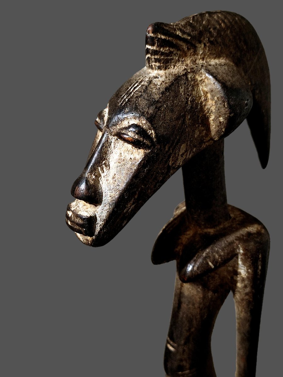 Cavalier Senoufo divination, cubiste et moderniste .-photo-2