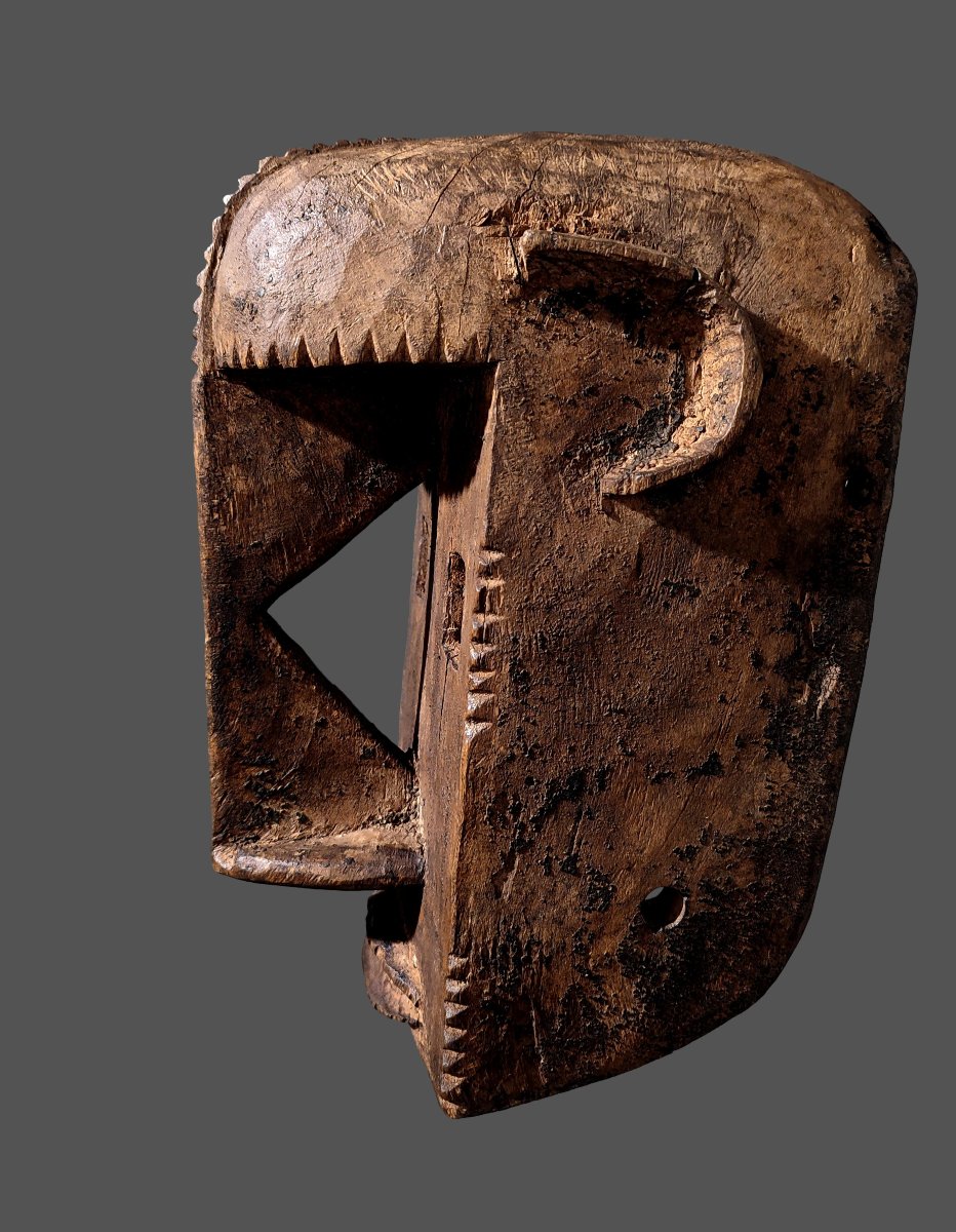 Cubist Portrait Mask From The Dogon People Of Mali -photo-3