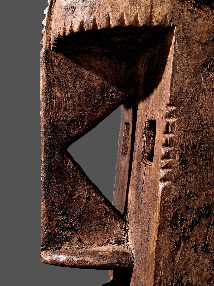 Cubist Portrait Mask From The Dogon People Of Mali -photo-4