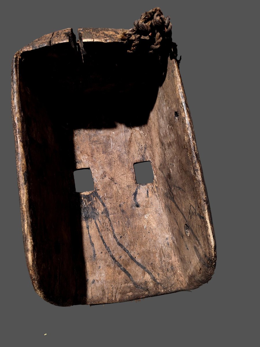 Cubist Portrait Mask From The Dogon People Of Mali -photo-3