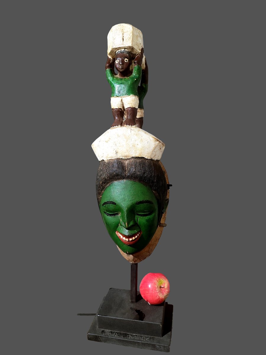 A Guro Funerary Mask Attributed To The Master Sculptor Sabou Bi Botti-photo-2
