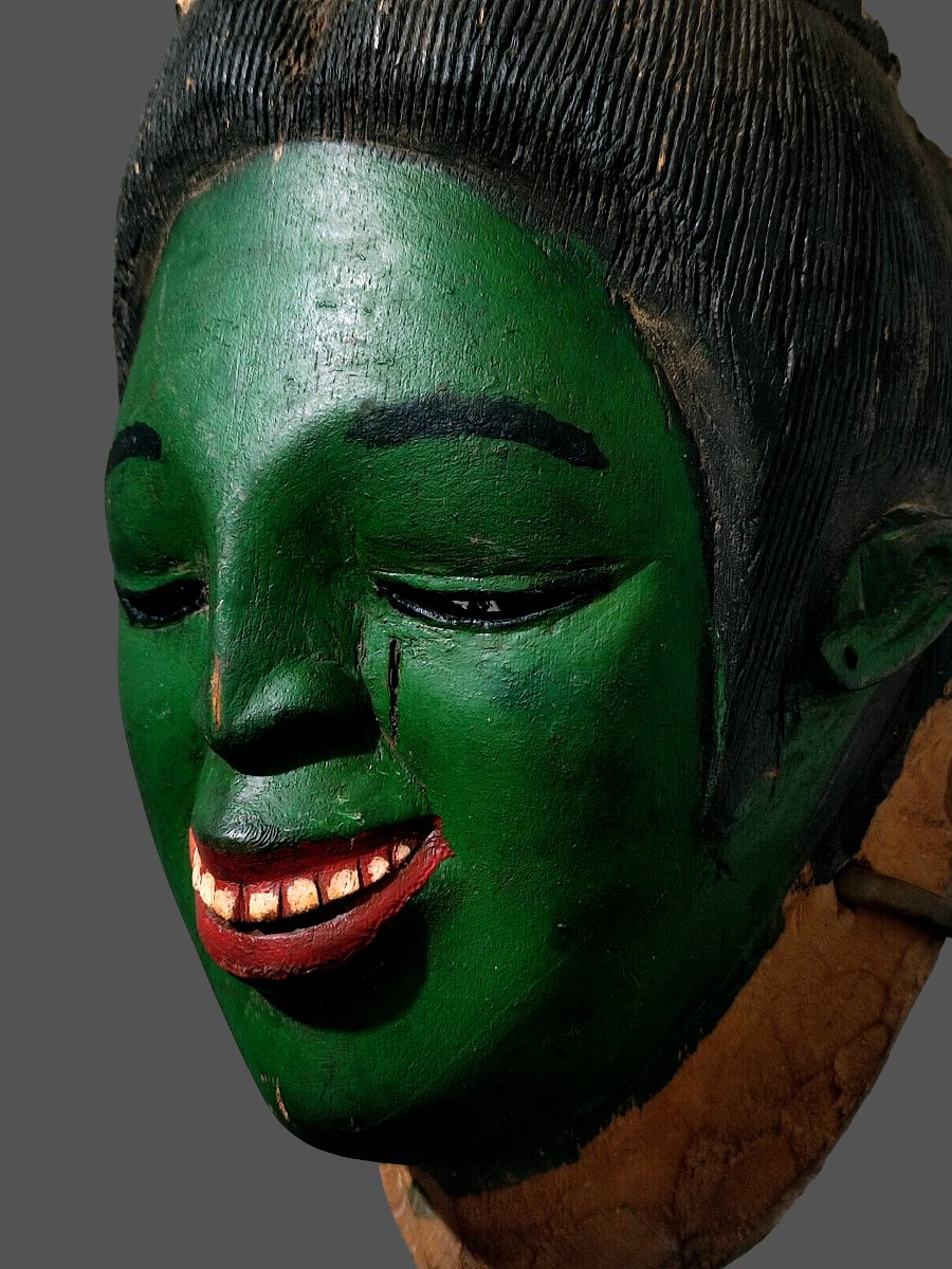 A Guro Funerary Mask Attributed To The Master Sculptor Sabou Bi Botti-photo-3