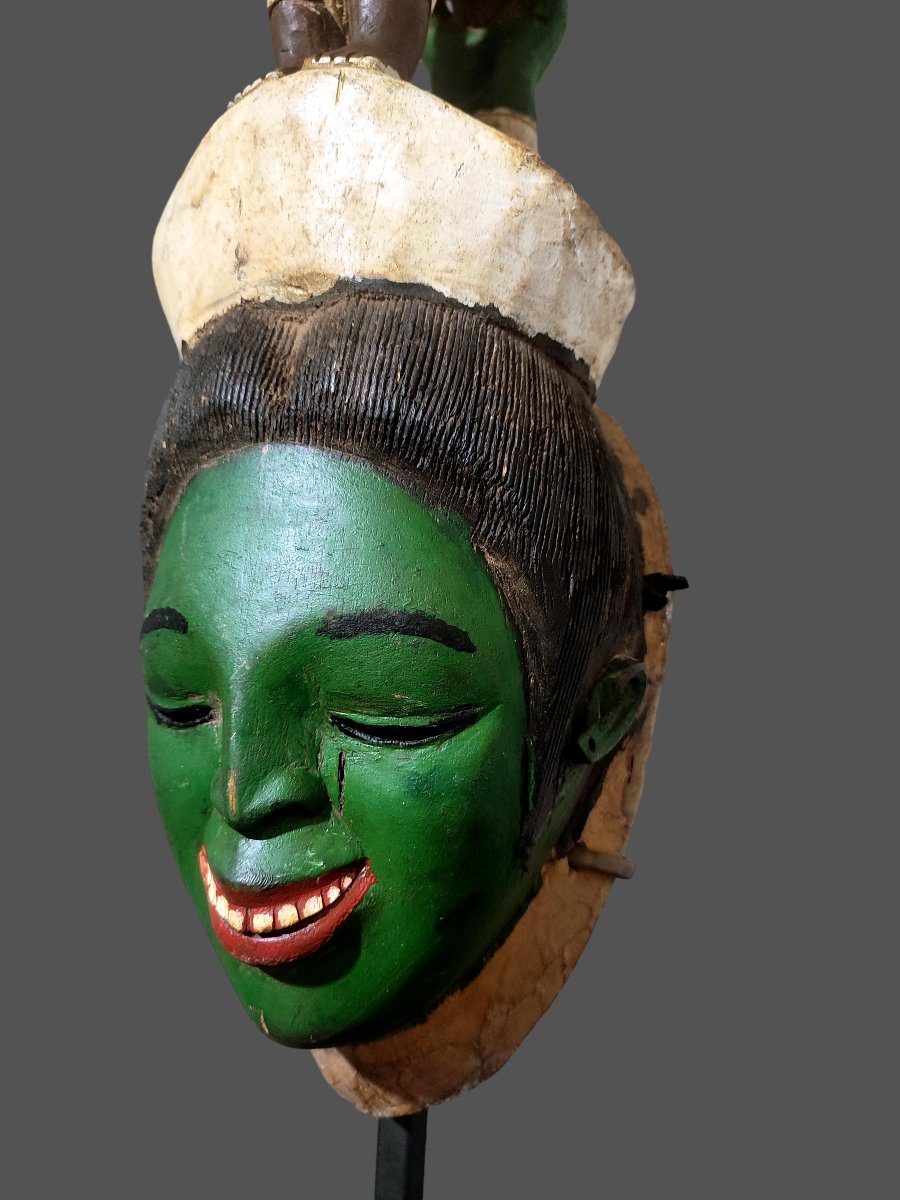 A Guro Funerary Mask Attributed To The Master Sculptor Sabou Bi Botti-photo-4