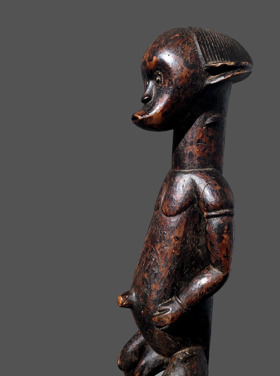 Statue Fang Betsi Byeri gardien de reliquaire Gabon-photo-4