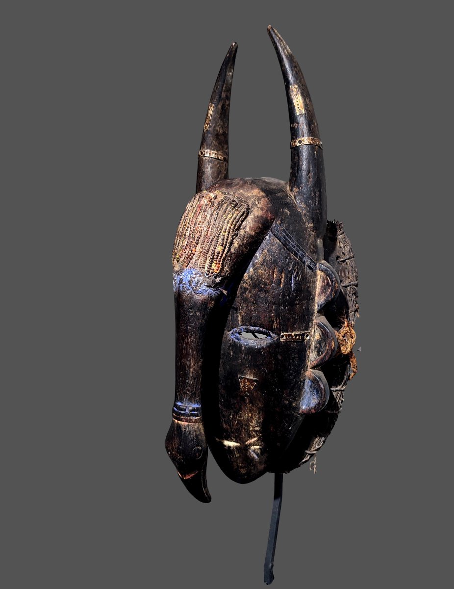 Ligbi Or Djimini Mask, Ivory Coast -photo-2