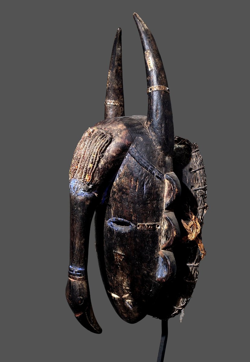 Ligbi Or Djimini Mask, Ivory Coast -photo-3