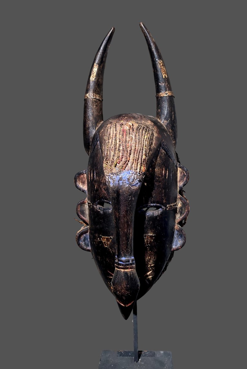 Ligbi Or Djimini Mask, Ivory Coast 