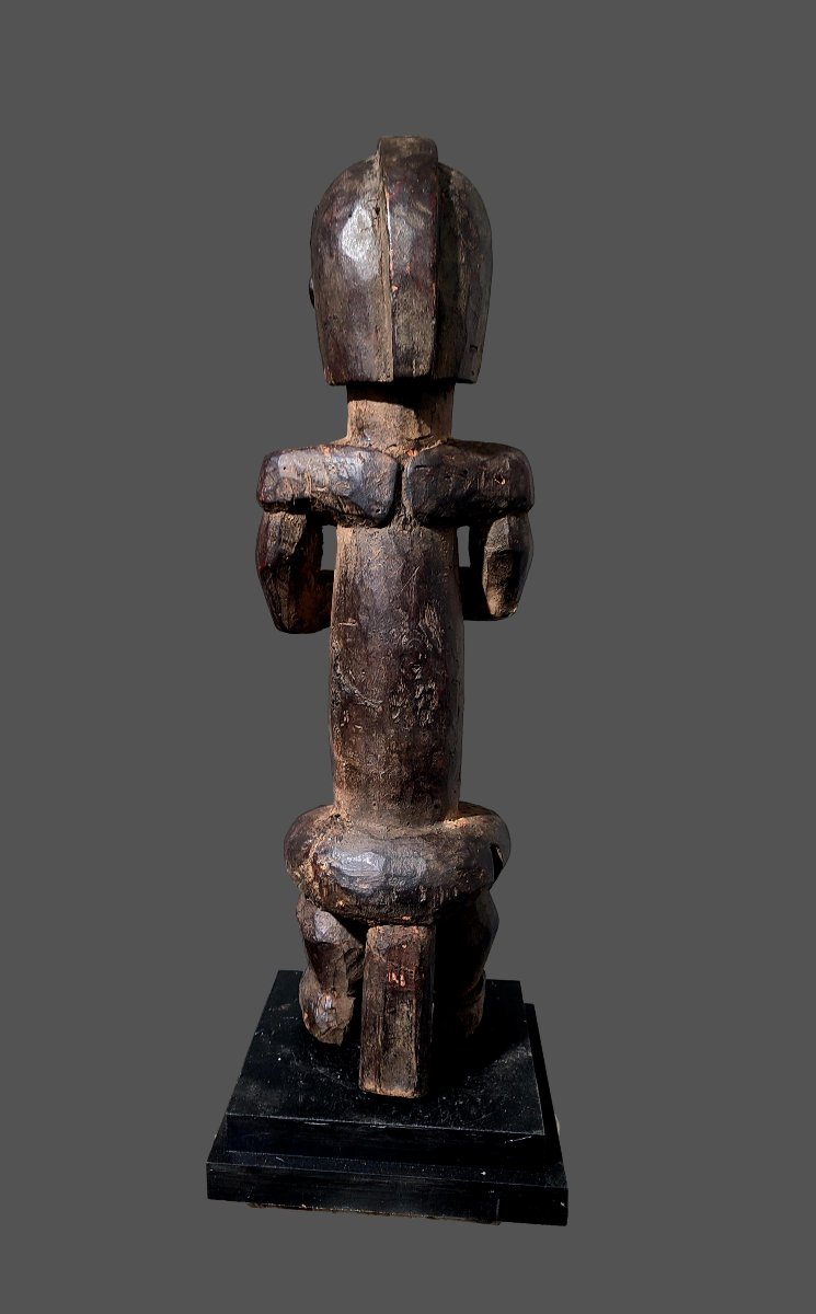 Statue Fang Byeri gardien de reliquaire N'tumu Gabon-photo-4