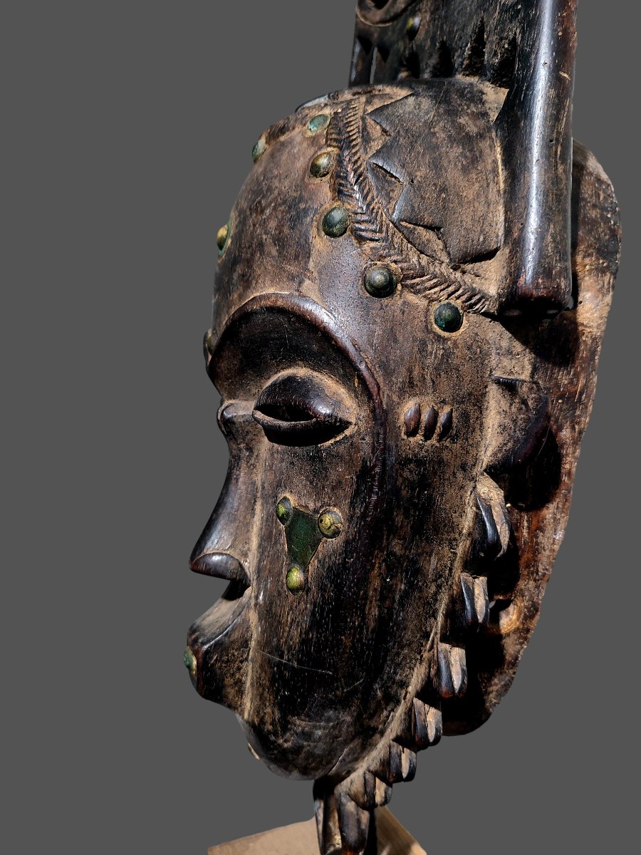 Mblo Yaouré / Baoulé  Portrait Masks From Ivory Coast -photo-1
