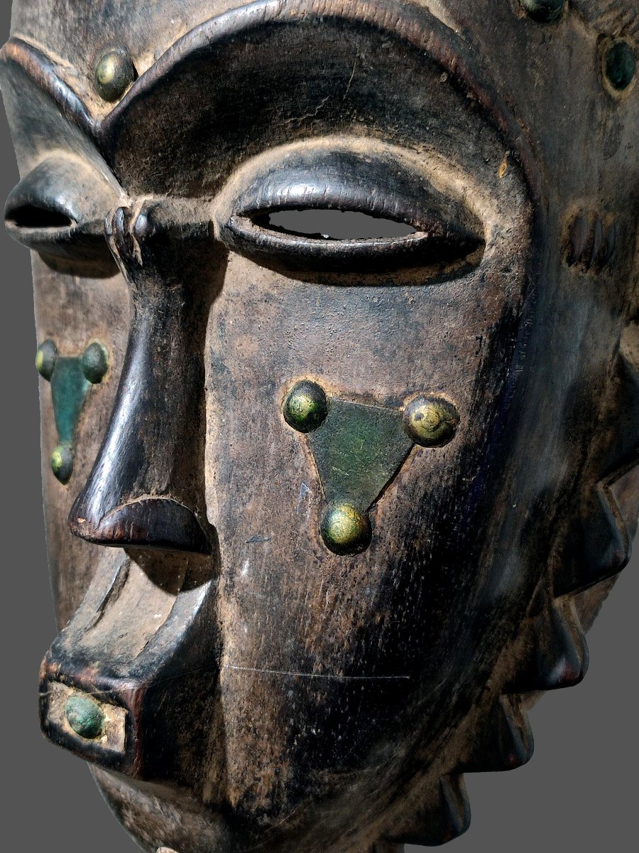 Mblo Yaouré / Baoulé  Portrait Masks From Ivory Coast -photo-2