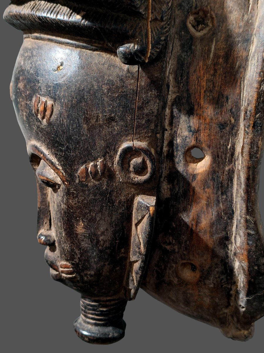 Kpan Mask, Baoule, Republic Of Côte d'Ivoire-photo-2