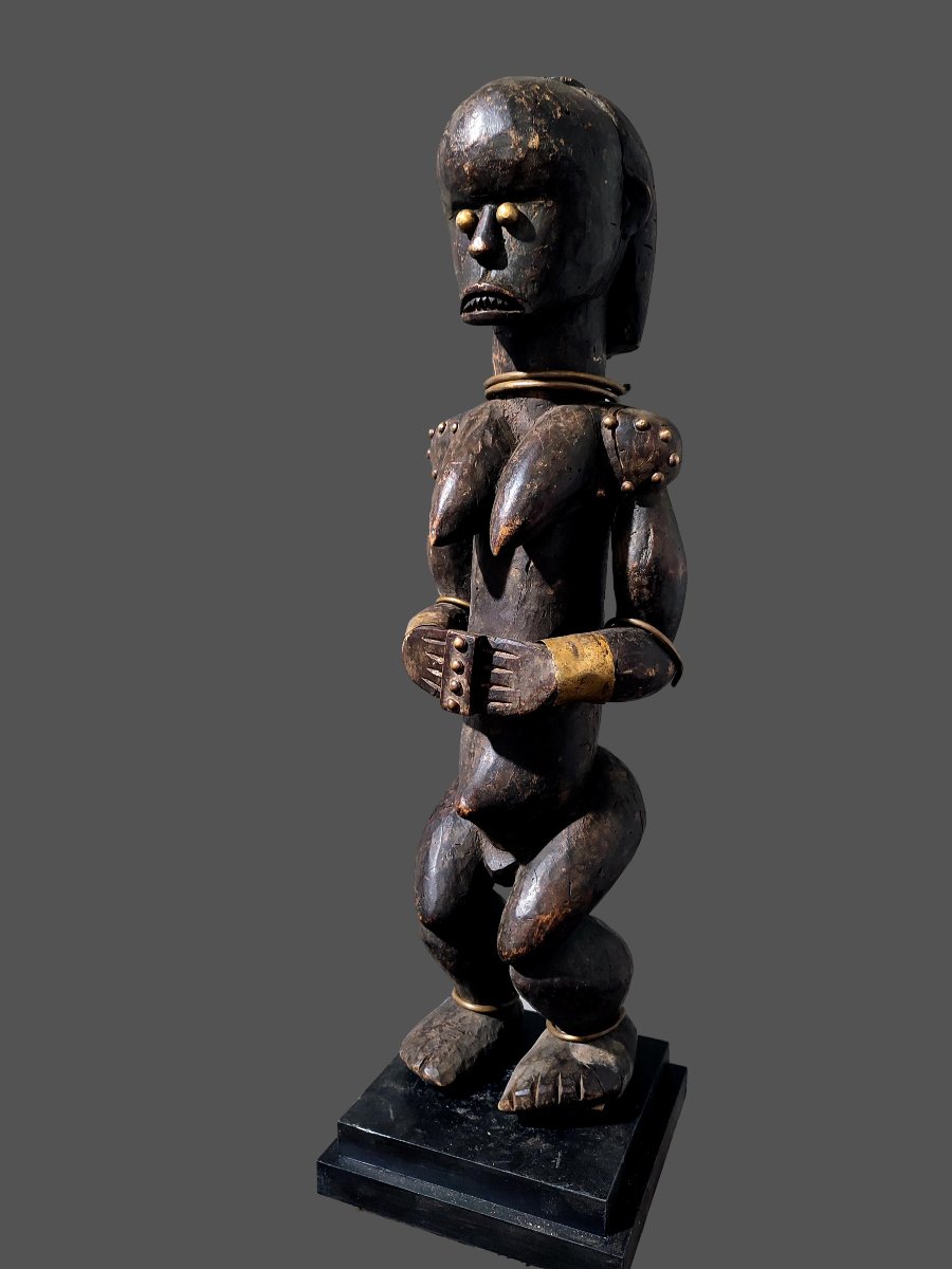 Fang Byeri Statue, Guardian Of The Reliquary, Ngumba, Southern Cameroon