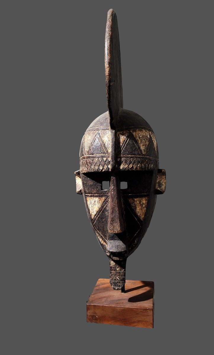 Grand masque casque Bobo Burkina-Faso -photo-3