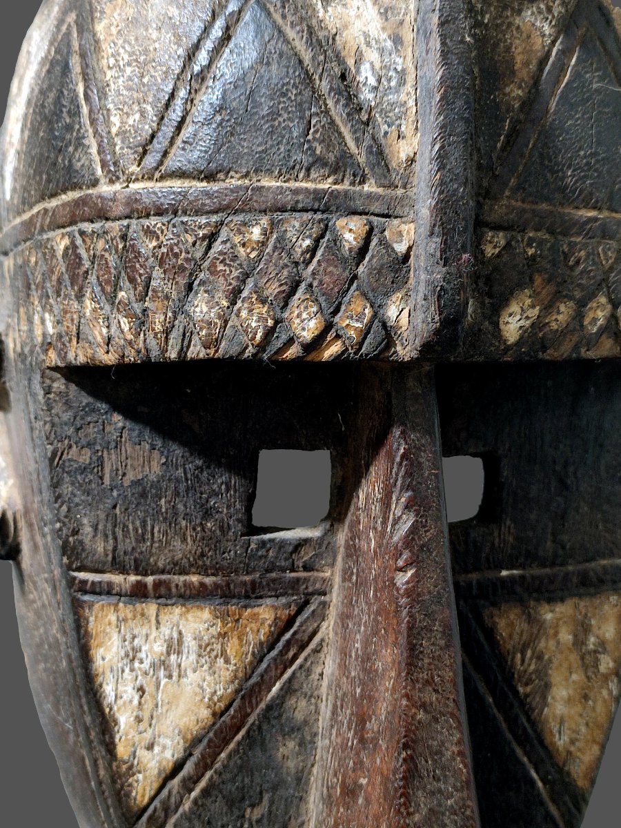 Grand masque casque Bobo Burkina-Faso -photo-3