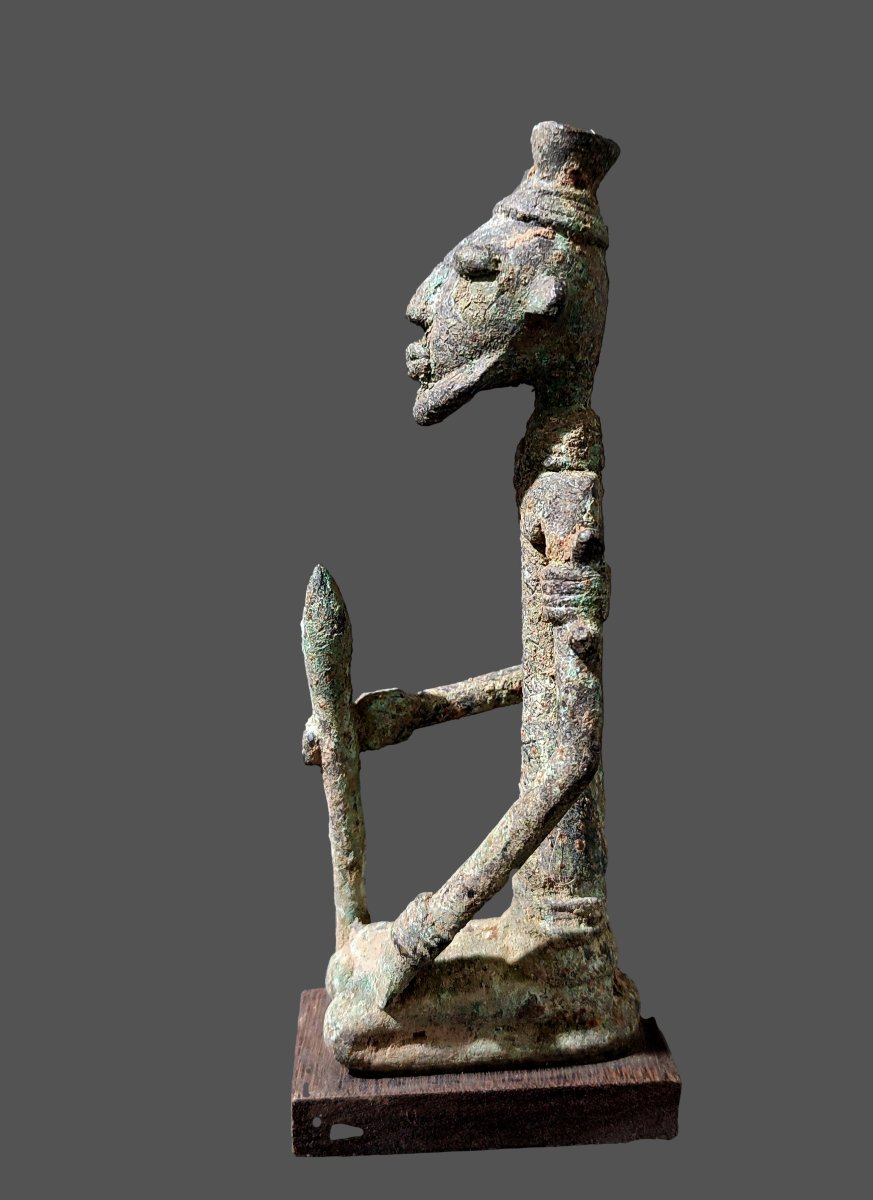 Dogon Bronze Artifact From Mali -photo-2