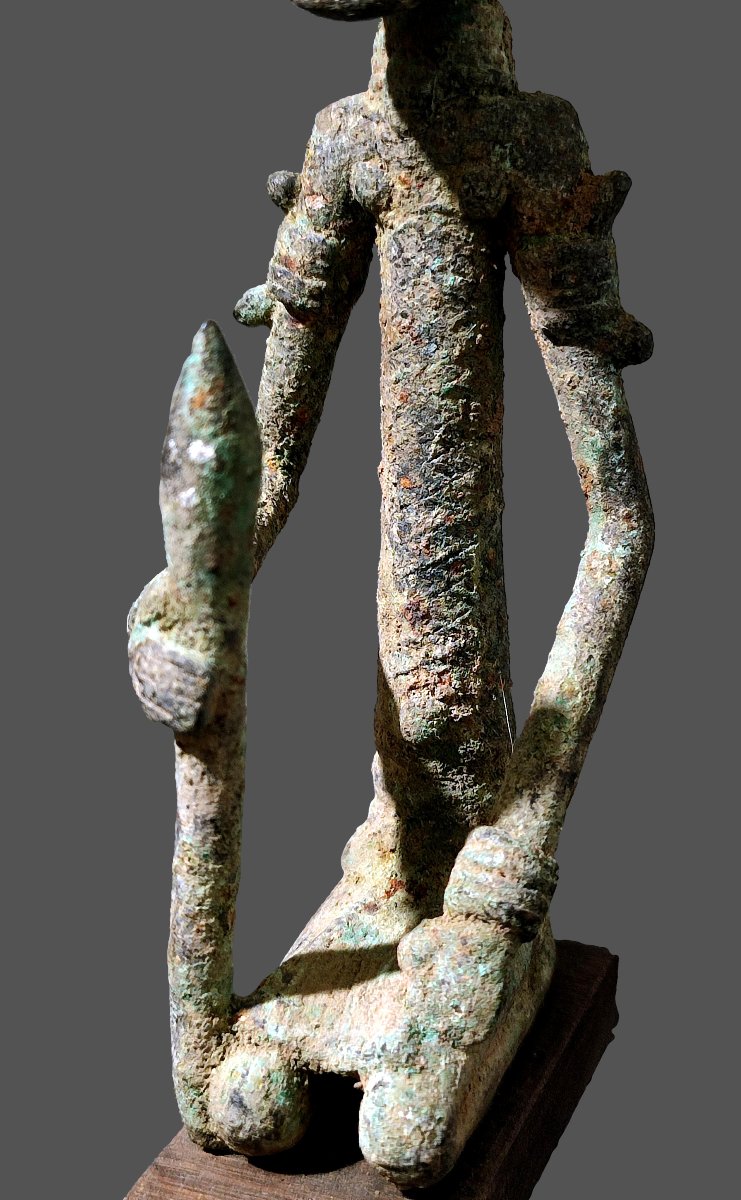 Dogon Bronze Artifact From Mali -photo-1
