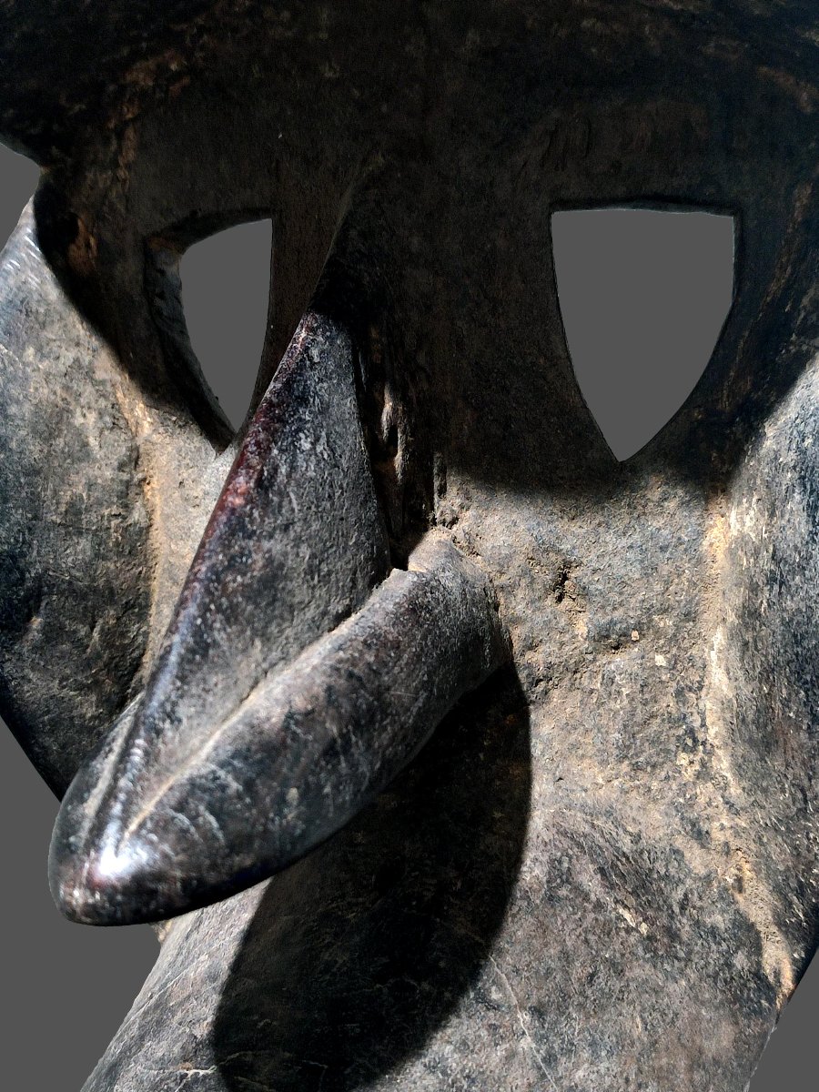 Dan Kran Mask From Liberia And Ivory Coast -photo-3