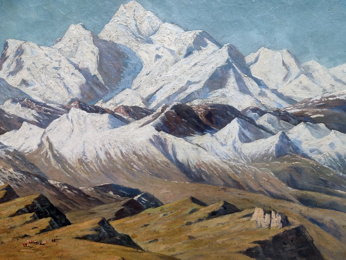 Arthur Charles Henri Herzog 1862–1913 Neuchâtel, Switzerland Mont Blanc, Dent d'Oche, Haute-savoie  -photo-3