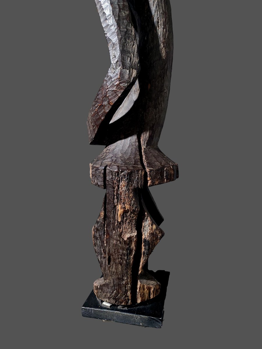 Grande statue Mumuye du Nigeria-photo-3