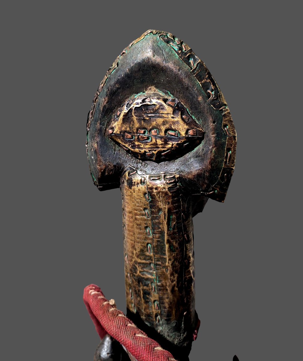 Cloche cérémonielle  Kota Bakota Mahongwé gabon -photo-1