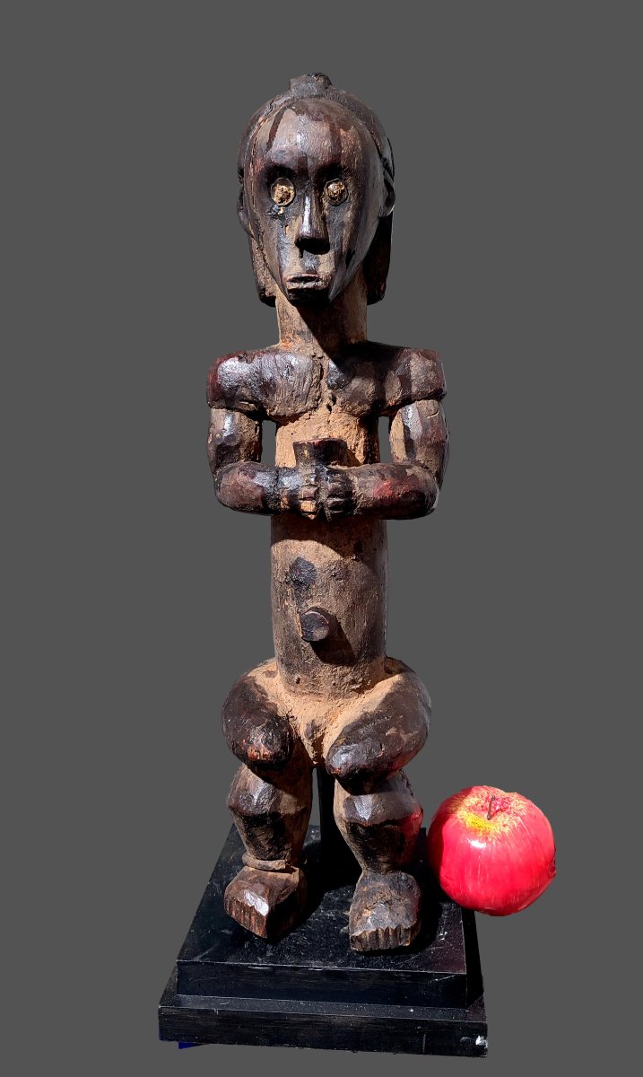 Statue Fang Byeri gardien de reliquaire Gabon n'tumu-photo-2