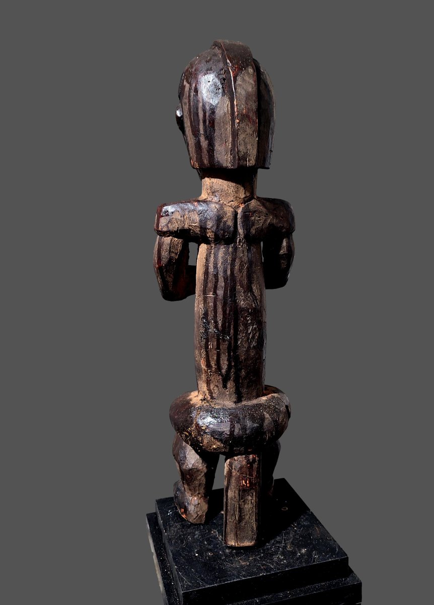 Statue Fang Byeri gardien de reliquaire Gabon n'tumu-photo-3