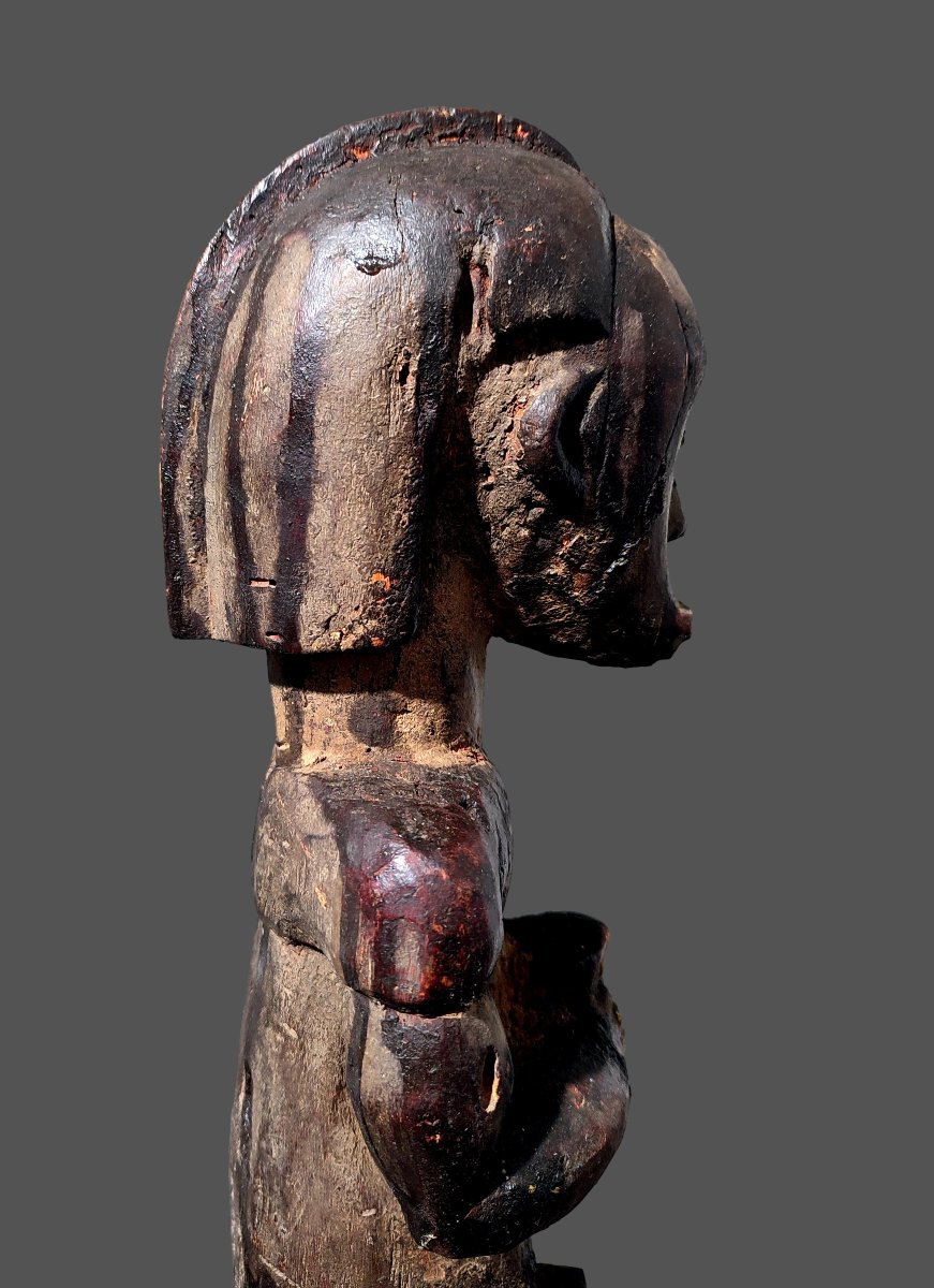 Statue Fang Byeri gardien de reliquaire Gabon n'tumu-photo-1