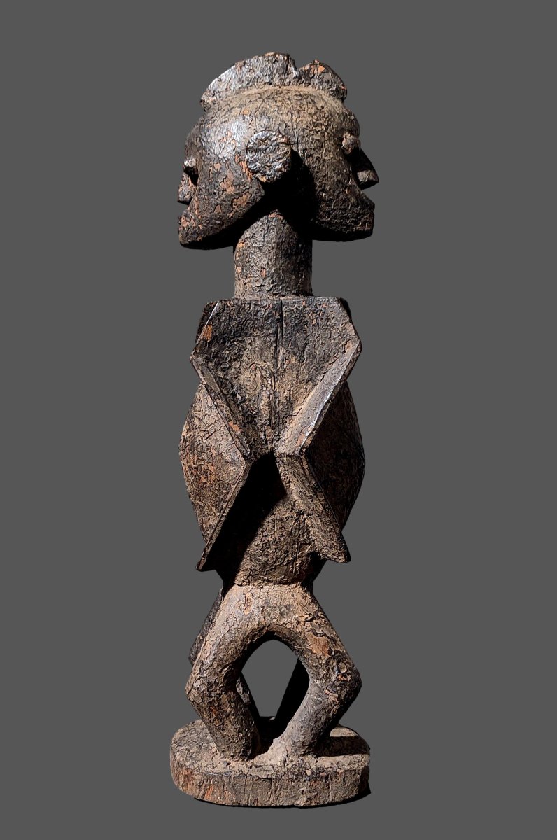 Chamba Janus Altar Statue, Nigeria-photo-2