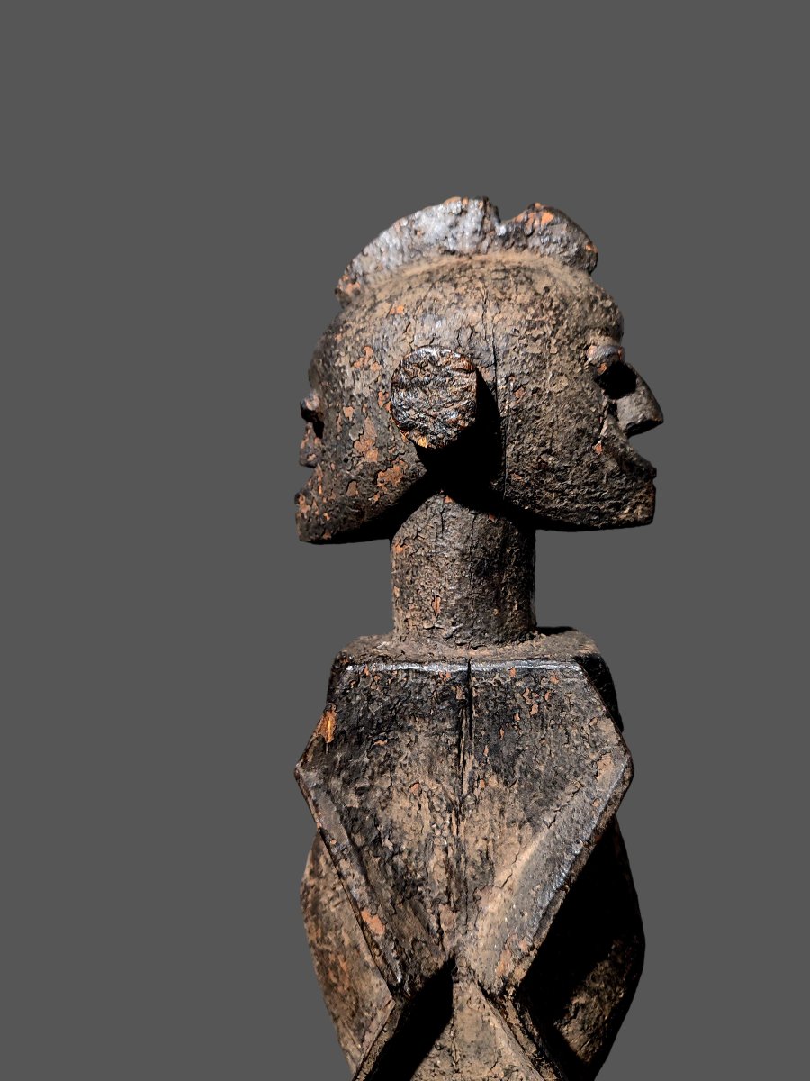 Chamba Janus Altar Statue, Nigeria-photo-2