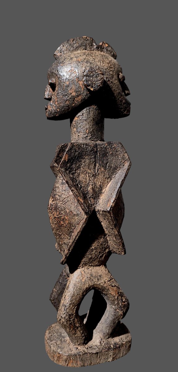 Chamba Janus Altar Statue, Nigeria