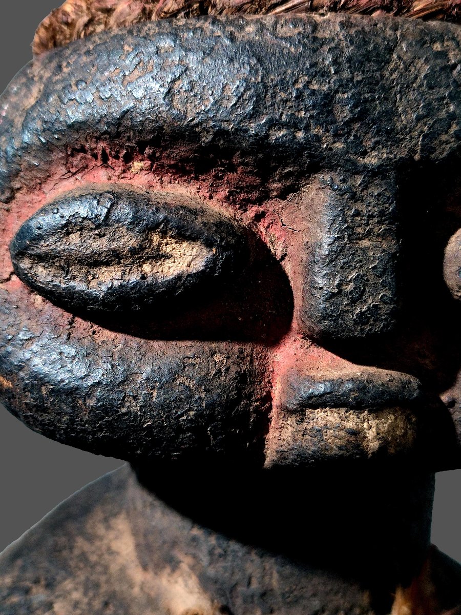 statue bois fetiche Tikar Cameroun -photo-4