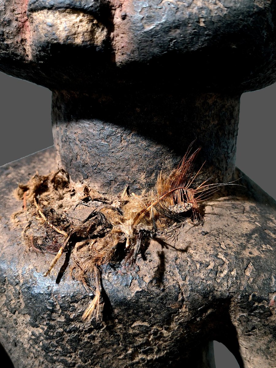 statue bois fetiche Tikar Cameroun -photo-1