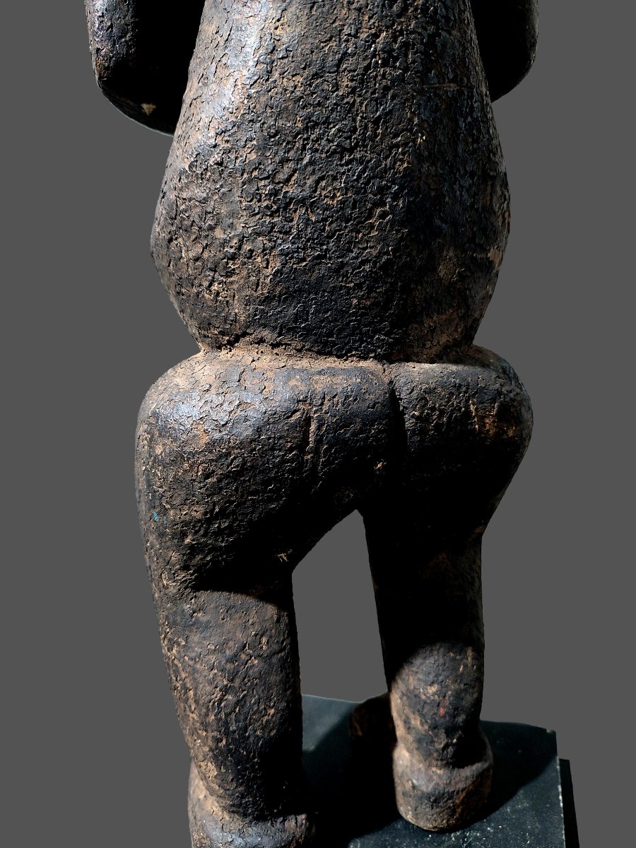 statue bois fetiche Tikar Cameroun -photo-4
