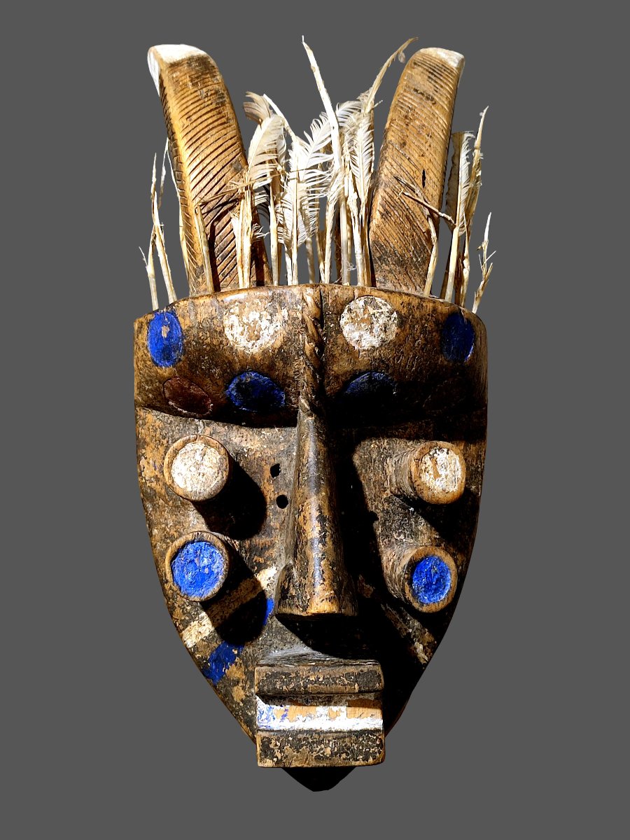 Grebo Mask From Ivory Coast-photo-2