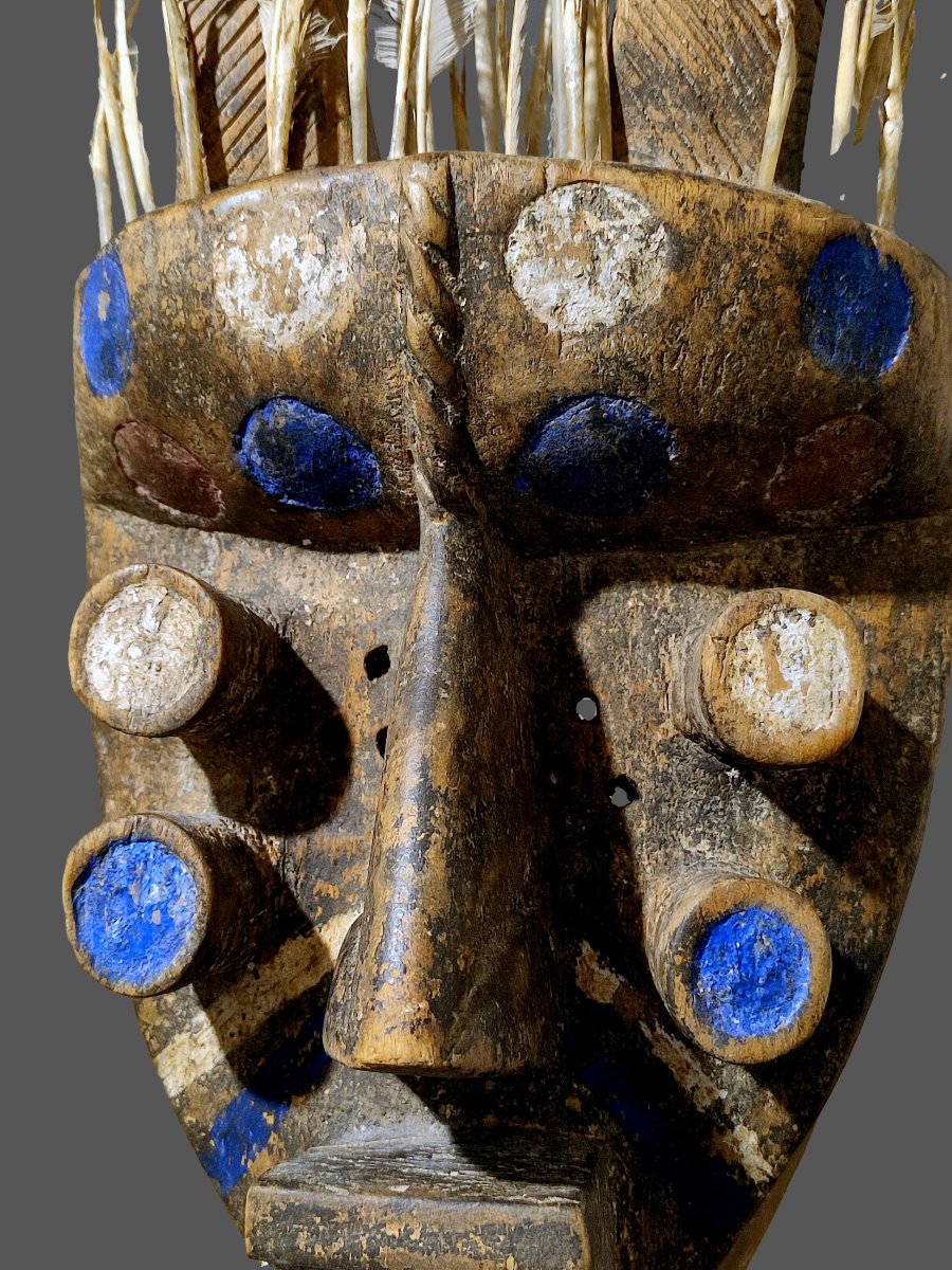 Grebo Mask From Ivory Coast-photo-4