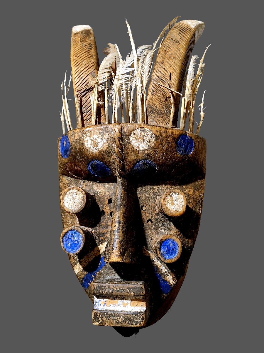 Grebo Mask From Ivory Coast-photo-3