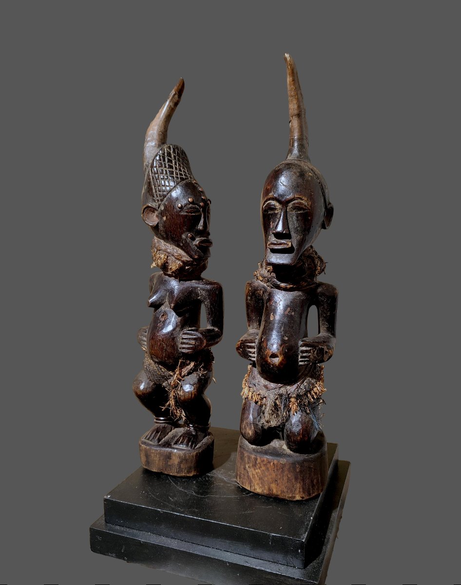 Songye Fetish Couple, Democratic Republic Of The Congo