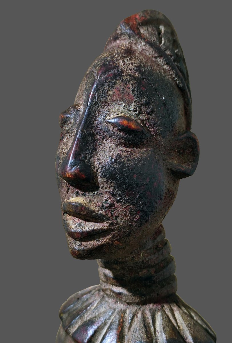 Bamileke Fetish Statue From Cameroon.-photo-4