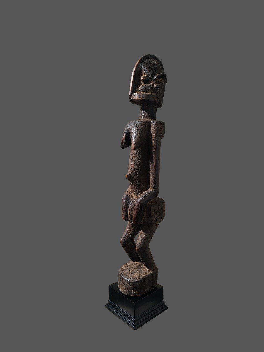 Dogon Statue From Mali, Hermaphrodite, Cubist Style 