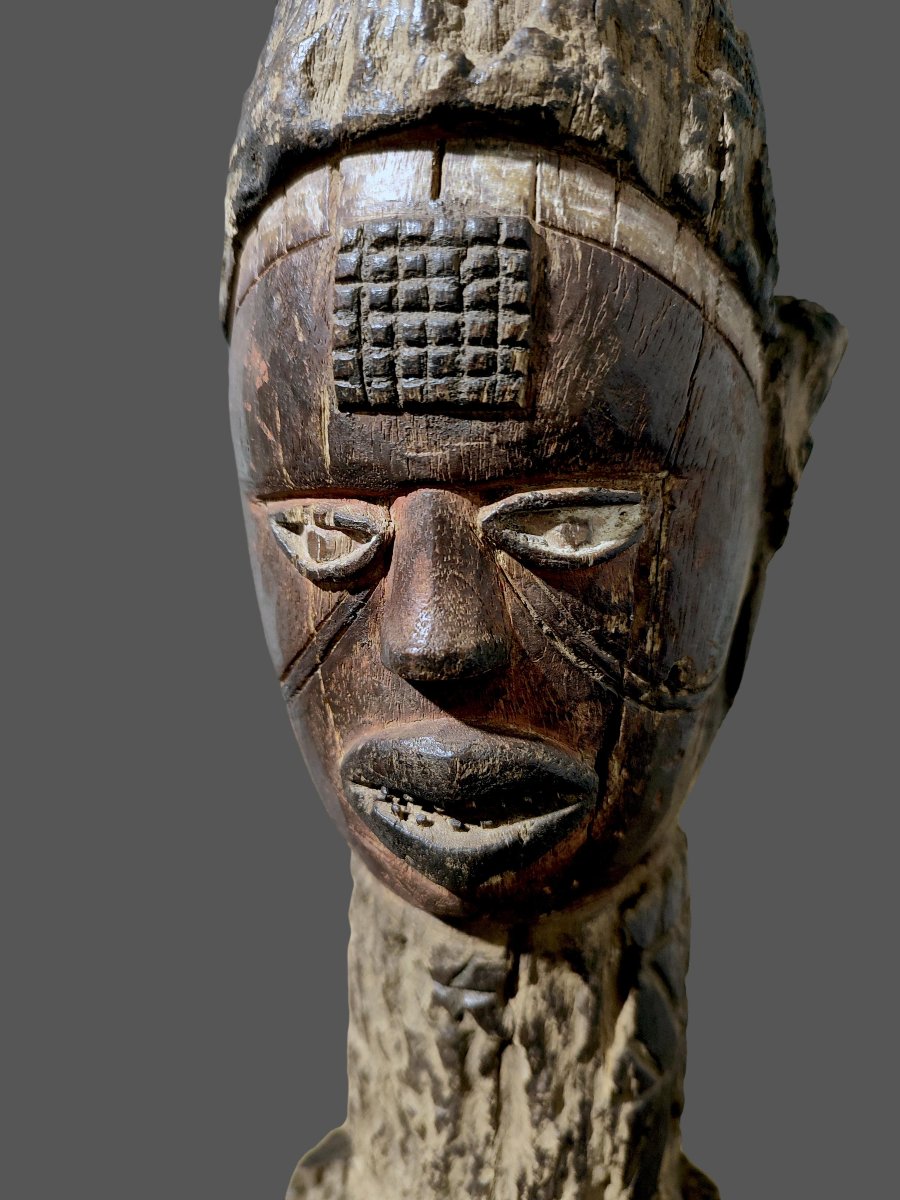 Grande marotte Kuyu patine d'abandon  République du Congo (région de la rivière Kuyu)-photo-2