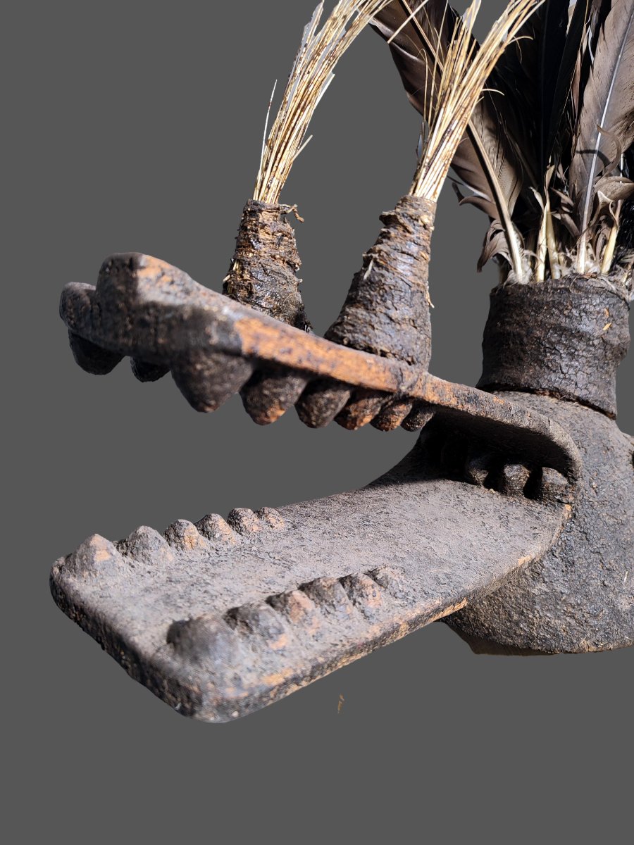 Large Komo Mask From The Bambara People Of Mali-photo-2
