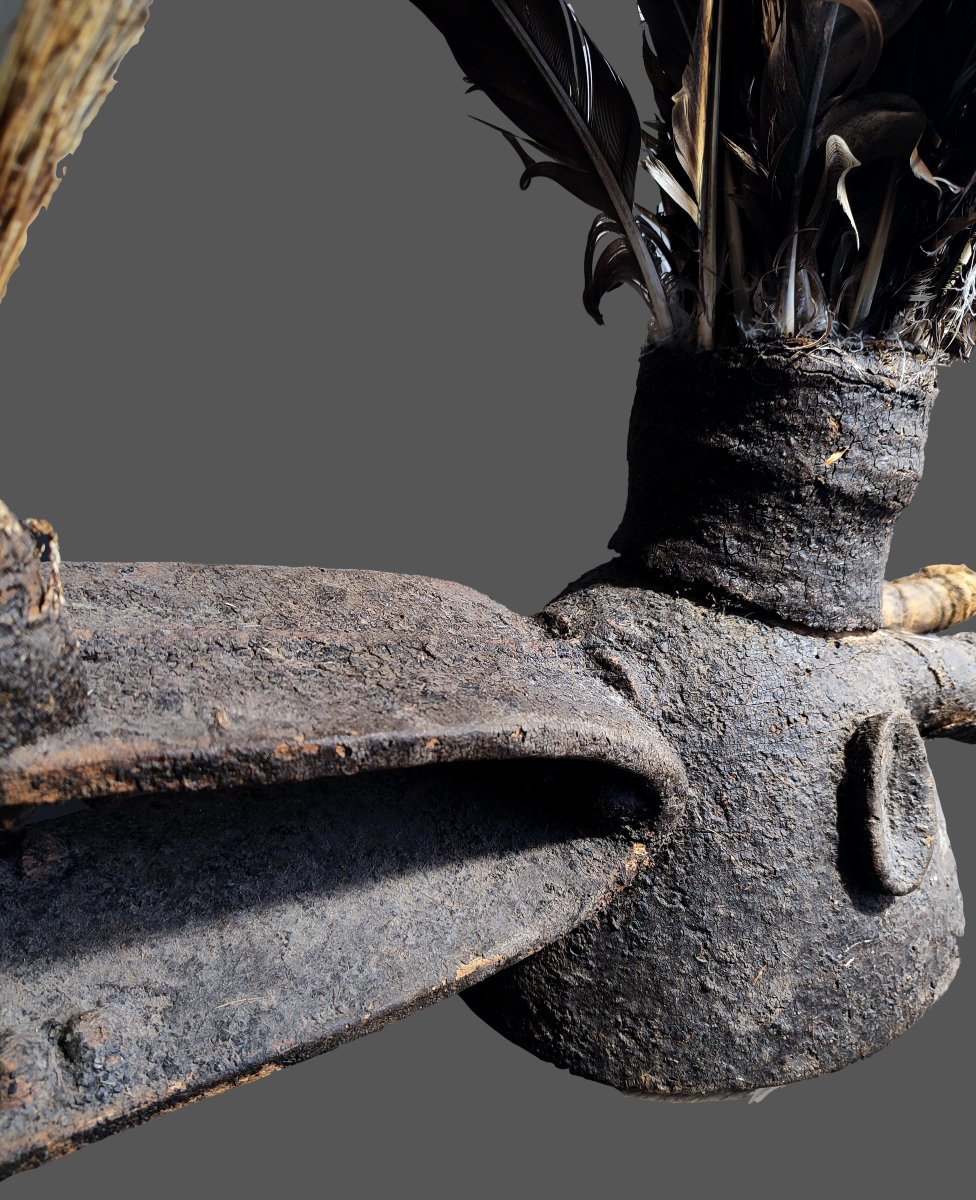 Large Komo Mask From The Bambara People Of Mali-photo-3